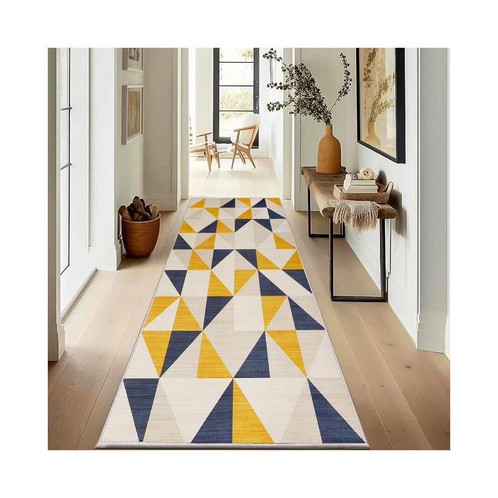 (14.BRIO, 40x60 ( Small Mat )) Imperial Rooms Printed Runners Living Room â Printed Area Runner for Bedroom â Modern Design Printed Runner Rug - H-image-OPC-PKGH7K7-NEW