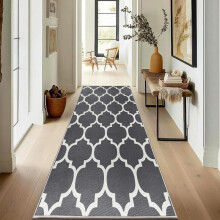 (8.AVA GREY, 60x110 ( Door Mat )) Imperial Rooms Printed Runners Living Room – Printed Area Runner for Bedroom – Modern Design Printed Runner Rug - Home Decor , Area Rugs