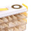 Food Grade Plastic Dumpling Storage Box - 150g Refrigerator Container 7