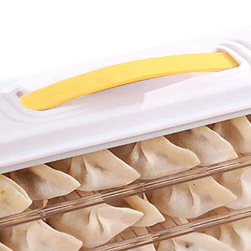 Food Grade Plastic Dumpling Storage Box - 150g Refrigerator Container 2