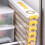 Food Grade Plastic Dumpling Storage Box - 150g Refrigerator Container 8