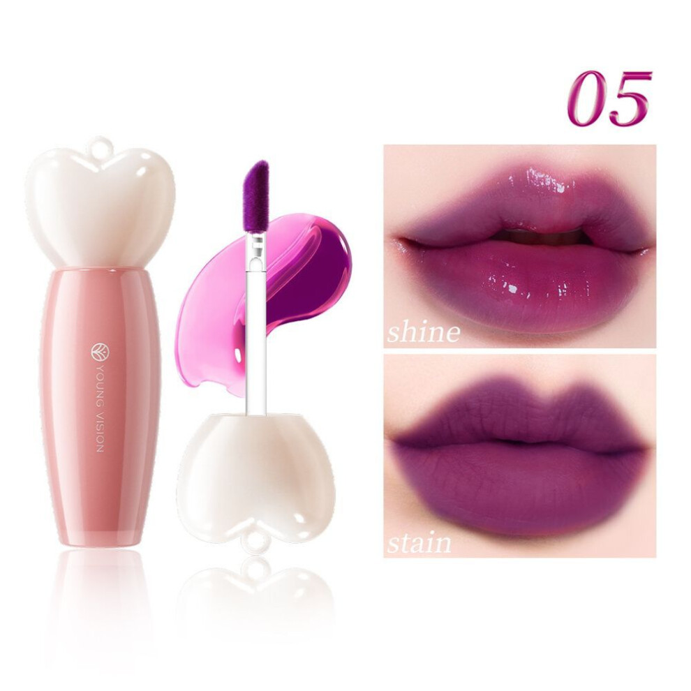 (Type#5) Youngvision 6-color Lip Stain Matte Matte Lip Glaze Is Not Easy To Fade With-image-OPC-PKGH8FC-NEW