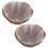2Sets Multi Coconut Fiber Planter Liners Soft Breathable Basket Liners 11
