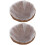 2Sets Multi Coconut Fiber Planter Liners Soft Breathable Basket Liners 1