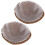 2Sets Multi Coconut Fiber Planter Liners Soft Breathable Basket Liners 10