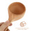 1Pc Solid Wood Bath Spoon Durable Beech Handle for Home Sauna Use 10