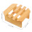 repositorio para pies de madera multifuncional para sauna 2
