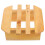 repositorio para pies de madera multifuncional para sauna 8