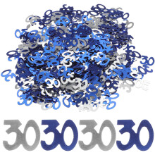 5Sets Assorted Color 30Th Birthday Confetti Paper Party Table Scatter