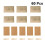 set buste carta kraft marrone chiaro l te 5