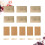 set buste carta kraft marrone chiaro l te 9