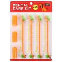 set spazzolini per dei denti del cane