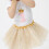 2 pezzi gonna tulle con paillettes per 3-8 anni 4