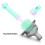 set 2 spazzole in silicone per ciucci e con rotazione 360 9