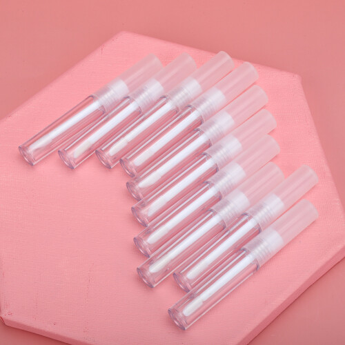 50pcs 1.3ml DIY Refillable Lip Gloss Bottles Empty Plastic Containers