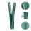 Fer À Boucler USB Vert Pièce Compact Portable Usage Femmes 6
