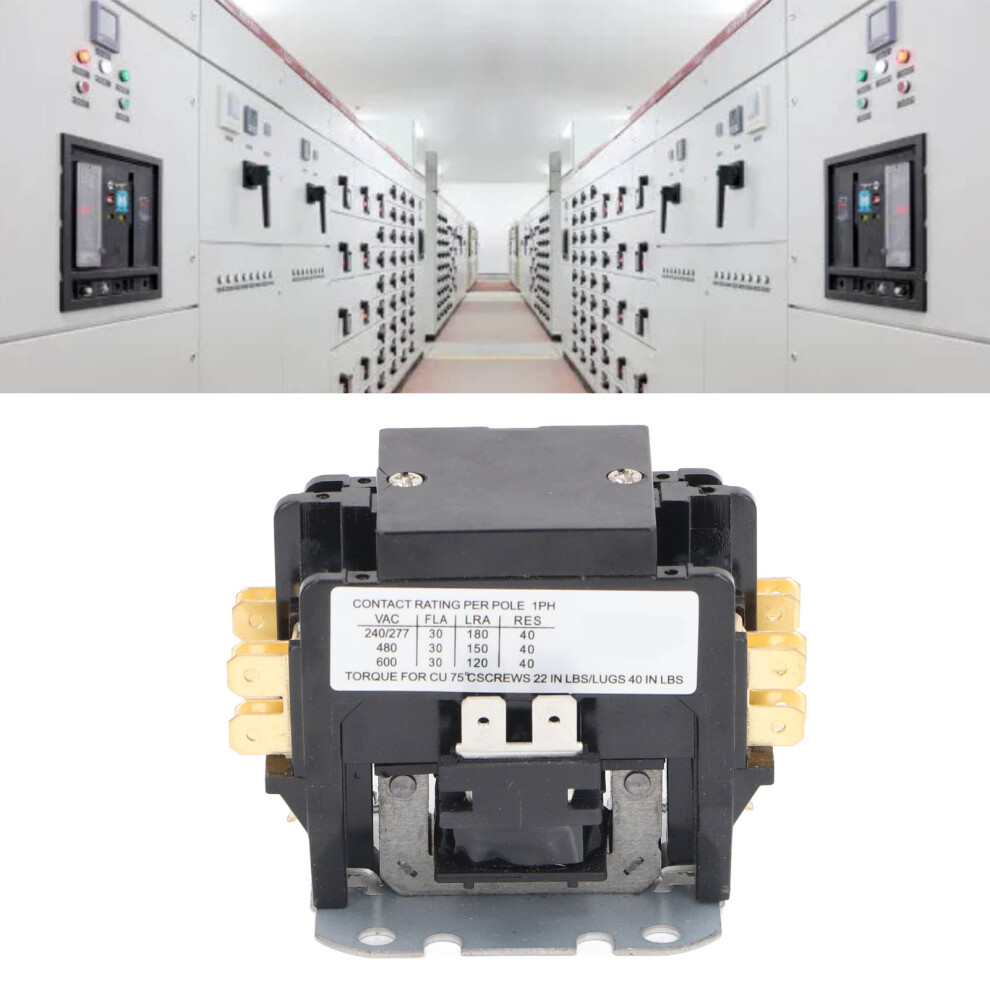 110V 30A 2P Hvac Contactor: Superior Stability For Power Control 5091349545784