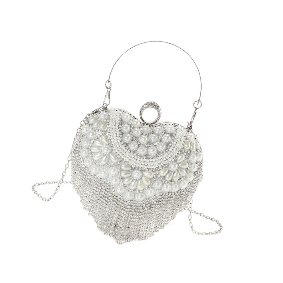 Stylish Women's Tassels Clutch with Chain-Silver 01style-image-OPC-PKGHV8J-NEW