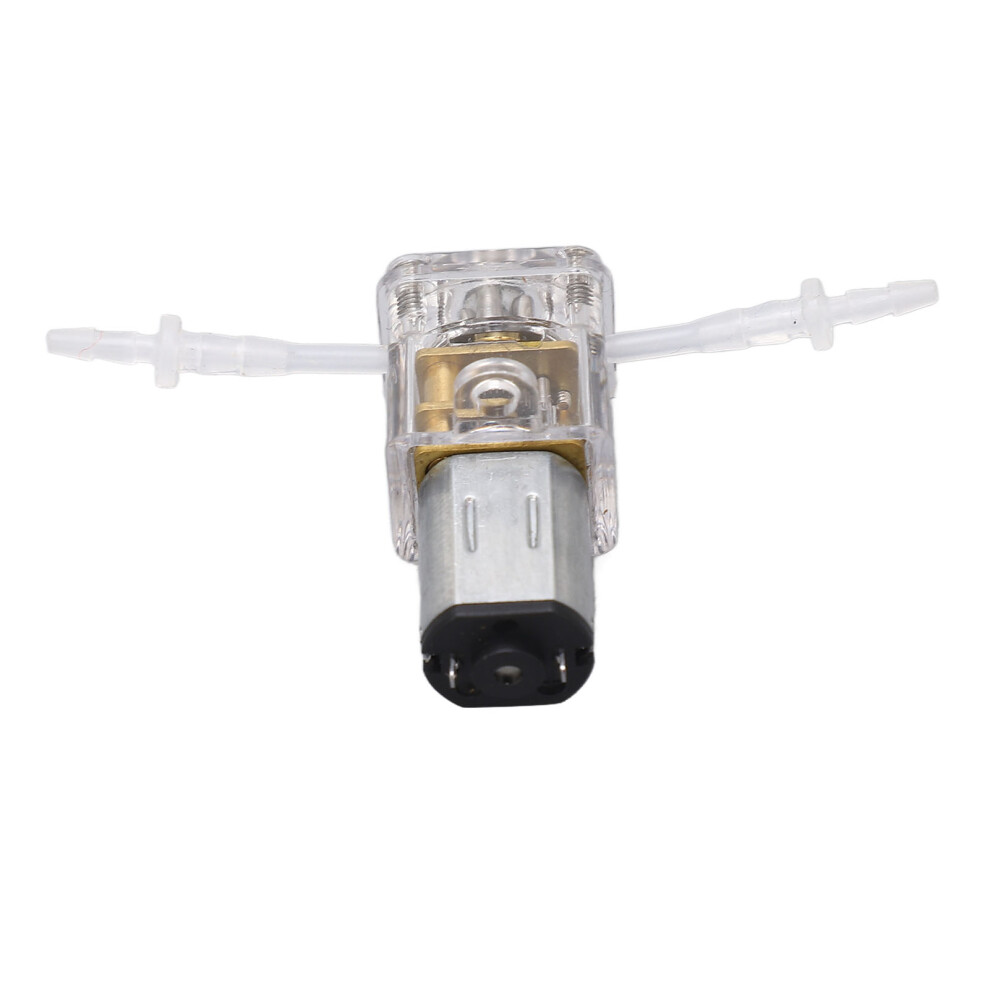 Versatile 3V Mini Peristaltic Pump Transparent Shell 1Ml/Min Flow Rate 5071349545861