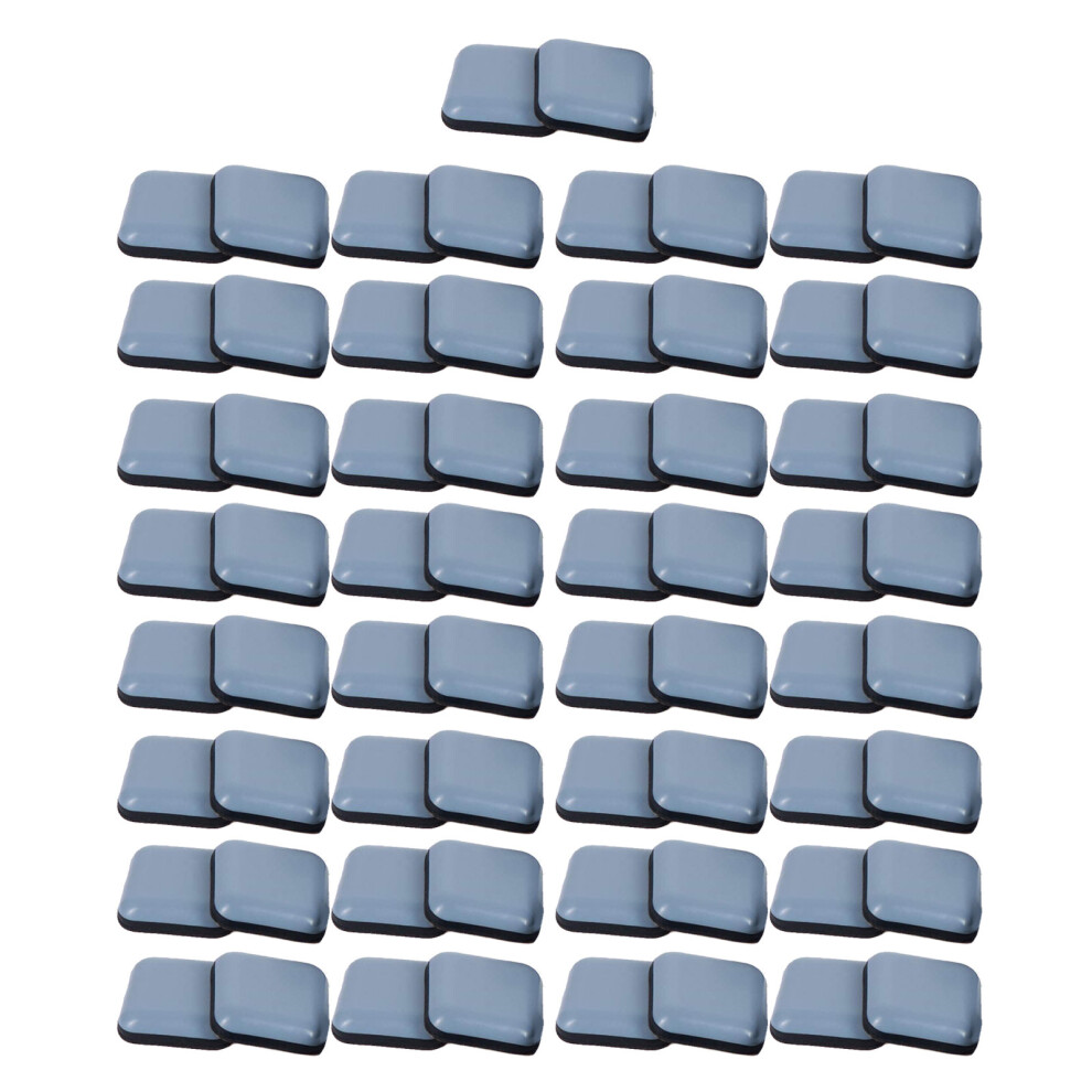 50Pcs Teflons Furniture Glides For Smooth Movement On-25X25mm 7751000126124