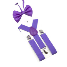 2lots Wide Suspenders Children Shirt Modern-medium purple