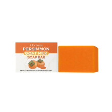 OceAura Persimmon Goat Milk Soap Moisturizing, moisturizing, gentle, cleansing, fragrant and tender skin care soap