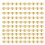 100 Pcs Metal Sewing Thimbles Adjustable Size Rustproof Finger Protectors 3