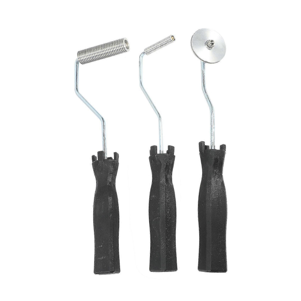 3pcs Fiberglass Roller Kit, Bubble Tool, Mold Laminating Roller