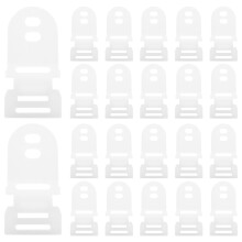 20 uds. bloqueo correa , sujeción barboquejo seguridad