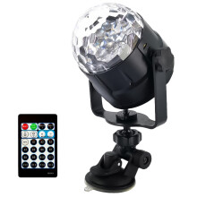 luces led esféricas usb, decorativas con cristal y ventosa para