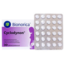 Cyclodynon 30 tabs Breast Pain Mastitis Menstrual Cycle Changes PMS