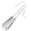 Easy Use White Hand Crank Egg Whisk Stainless Steel Kitchen Mixer 9