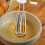 Easy Use White Hand Crank Egg Whisk Stainless Steel Kitchen Mixer 3