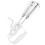 Easy Use White Hand Crank Egg Whisk Stainless Steel Kitchen Mixer 11