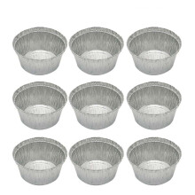 20 Pezzi Ciotola Rotonda In Alluminio 285 Ml Monouso Per Bbq
