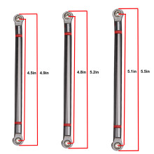 313MM Radstand 4-Link Set für SCX10 90046 90047 D90 1/10 RC-Autos