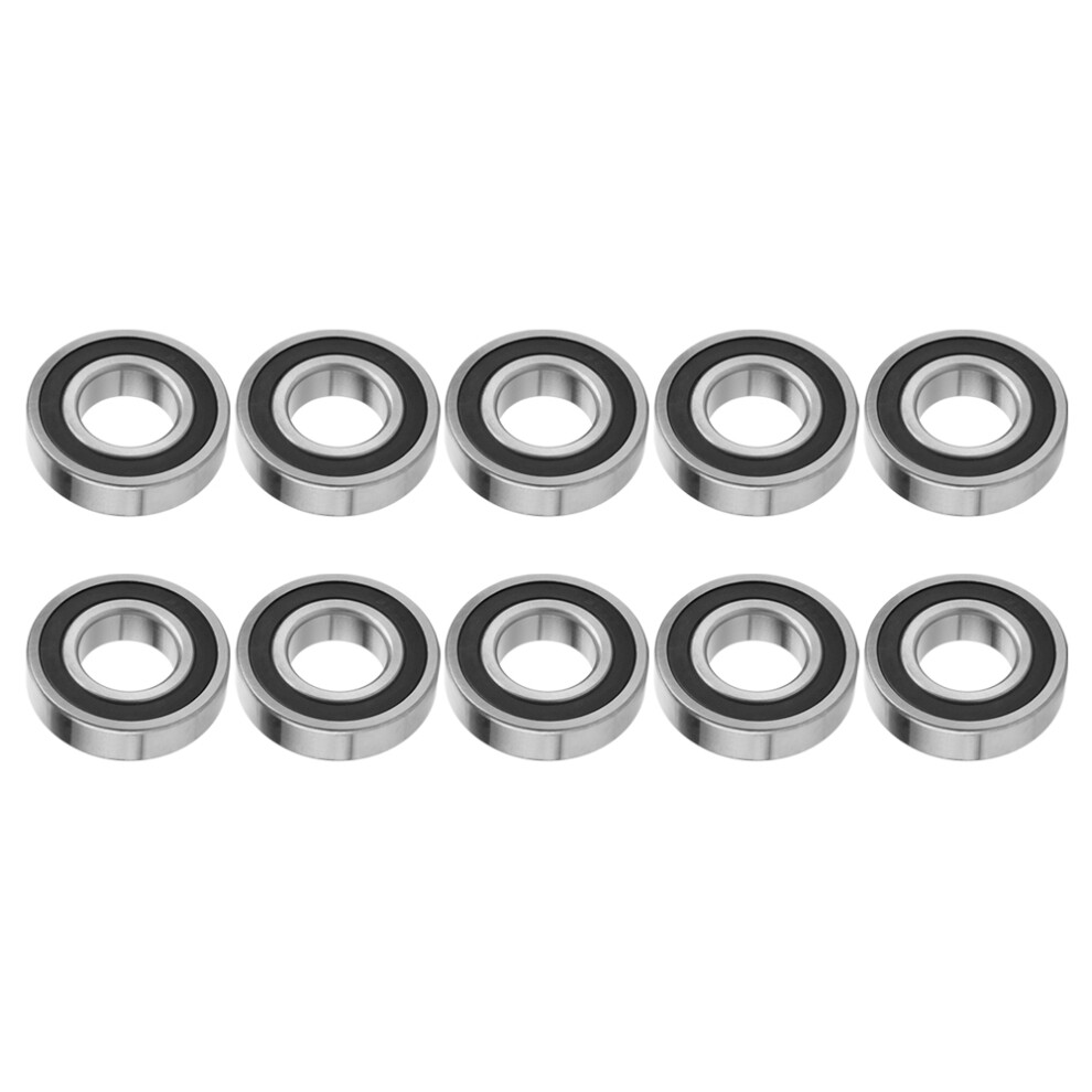 10Pcs 6206-2Rs High Speed Double Sided Seal Deep Light
