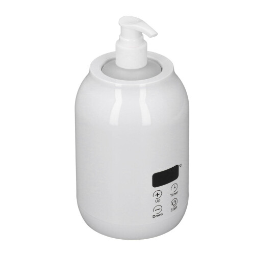 Thermostatic Massage Oil Warmer Touch Control LED Indicator Single Bottle Use