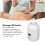 Thermostatic Massage Oil Warmer Touch Control LED Indicator Single Bottle Use 4