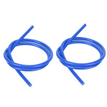 8mm blaue Silikonszündkabel - Hochleistungsfähig, 1 m lang, 2 Stück Packung