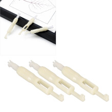10pcs White Sewing Machine Needle Inserter Threader for Household Use