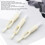 10pcs White Sewing Machine Needle Inserter Threader for Household Use 9