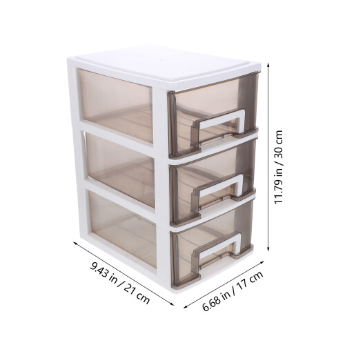 3 Plastique Noir Organiseur Pour Et Maison 1