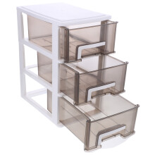 3 Plastique Noir Organiseur Pour Et Maison