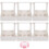 bakery box set with window for cupcakes muffins cakes egg tarts 7