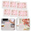 bakery box set with window for cupcakes muffins cakes egg tarts 4