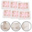 bakery box set with window for cupcakes muffins cakes egg tarts 5