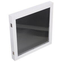 Shadow Box Frame With Shatter-Resistant Glass 12.97x12.97x1.45 In