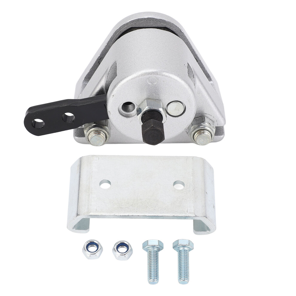Mechanical Brake Caliper And Bracket Kit With Pads Silver 8320539309910