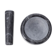spremiaglio manuale in nero, mortaio per , utensile cucina